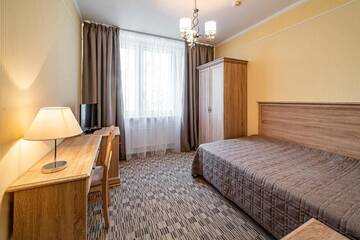 Фото номера Стандартный одноместный номер Гостиница Dubna 1 Hotel г. Дубна 6