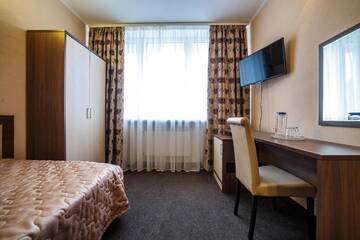 Фото номера Стандартный одноместный номер Гостиница Dubna 1 Hotel г. Дубна 3